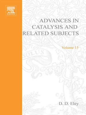 cover image of Advances in Catalysis